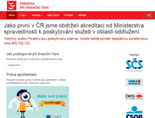 Tablet Screenshot of financnitisen.cz